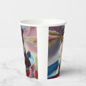 Gobelets En Papier Australian Shepherd on Paddle : Une aventure Pitto (Gauche)