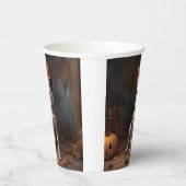 Gobelets En Papier Australie Citrouilles de bétail Halloween effroi (Droite)