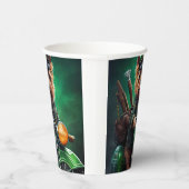 Gobelets En Papier Australien Terrier conduite vélo St. Patrick's Day (Droite)