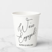 Gobelets En Papier Autocollant (Verso)