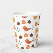 Gobelets En Papier Automne (Verso)