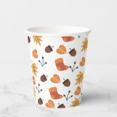 Gobelets En Papier Automne (Recto)