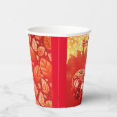 Gobelets En Papier Automne Automne Canted Apple Party (Droite)
