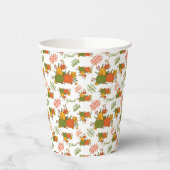 Gobelets En Papier Automne automne récolte Thankgiving (Gauche)