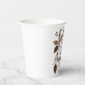 Gobelets En Papier Automne Breeze Feuilles d'automne (Droite)