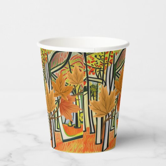 Gobelets En Papier Automne Extraordinaire (Droite)