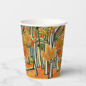 Gobelets En Papier Automne Incroyable (Verso)