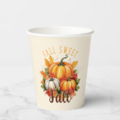 Gobelets En Papier Automne Sweet Fall (Verso)