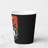 Gobelets En Papier Automobile de course de rue personnalisée (Gauche)