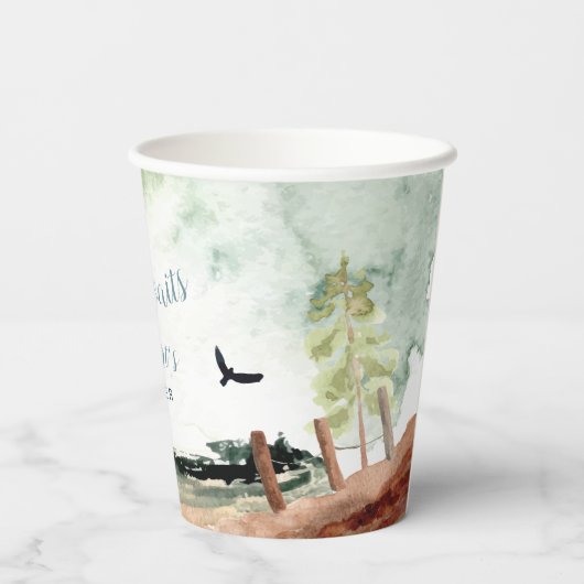 Gobelets En Papier Aventure Attend (Verso)