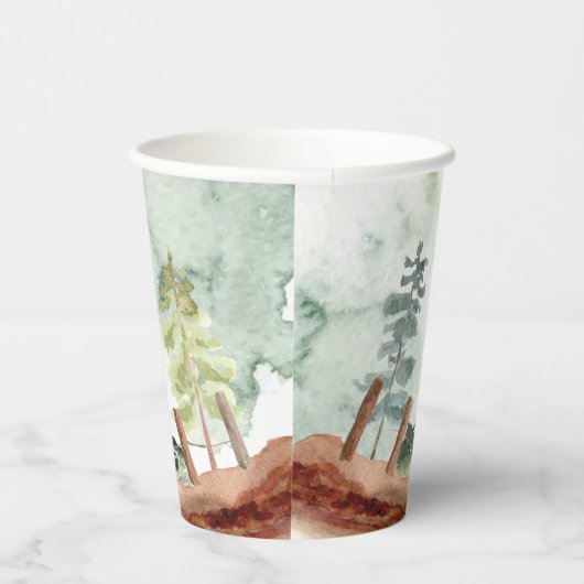 Gobelets En Papier Aventure Attend (Droite)