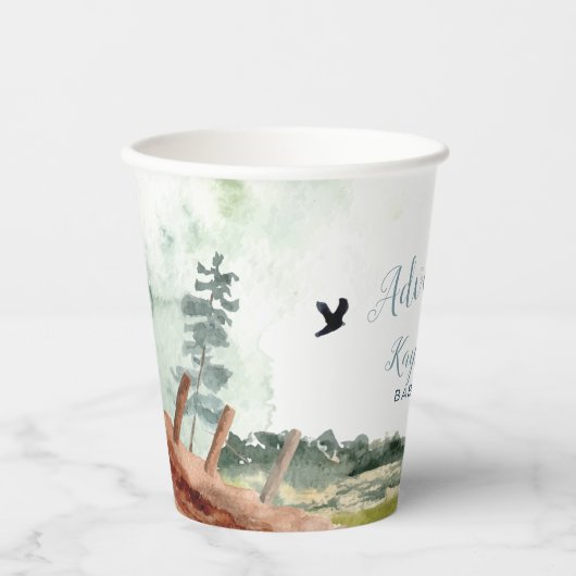 Gobelets En Papier Aventure Attend (Recto)