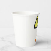 Gobelets En Papier Avertissement du cône de signalisation (Droite)