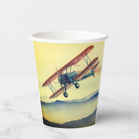 Gobelets En Papier Avion (Recto)