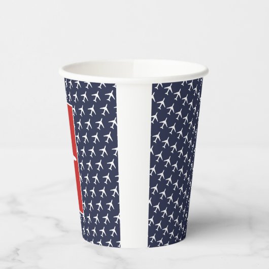 Gobelets En Papier Avion à plan blanc Funky Volant (Gauche)