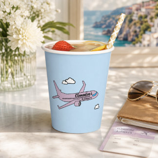 Gobelets En Papier Avion personnalisable