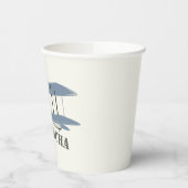 Gobelets En Papier Avion Vintage (Gauche)