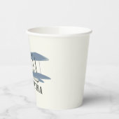 Gobelets En Papier Avion vintage (Gauche)