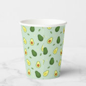 Gobelets En Papier Avocado Saint-Guacamole Baby shower vert Anniversa (Droite)