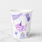 Gobelets En Papier Axolotl birthday (Verso)