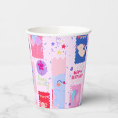 Gobelets En Papier Axolotl birthday (Gauche)