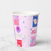 Gobelets En Papier Axolotl birthday (Droite)