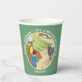 Gobelets En Papier Baa, Baa, Black Sheep Anniversaire Collection (Recto)