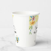 Gobelets En Papier Baby Bee - doux comme peut être (Droite)