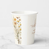 Gobelets En Papier Baby in Bloom Wildflower Baby Shower (Gauche)