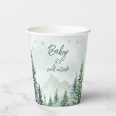 Gobelets En Papier Baby it's Cold Outside Baby Shower (Verso)