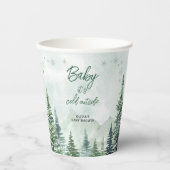 Gobelets En Papier Baby it's Cold Outside Baby Shower (Recto)