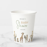 Baby shower animalier de la Jungle sauvage