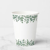 Gobelets En Papier Baby shower aquatique Safari Animaux (Verso)