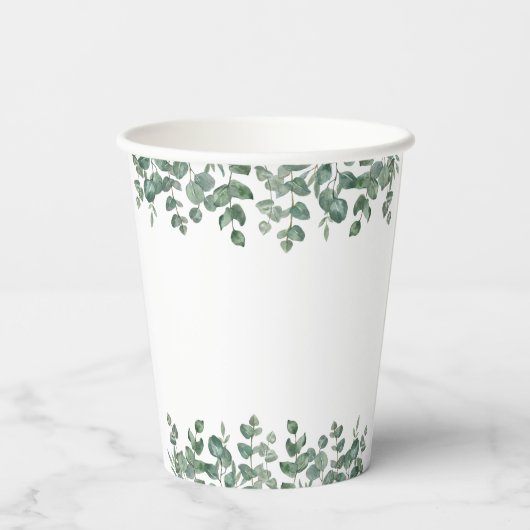 Gobelets En Papier Baby shower aquatique Safari Animaux (Verso)