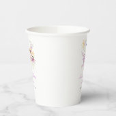 Gobelets En Papier Baby shower aux oiseaux mignons de printemps (Gauche)