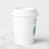 Gobelets En Papier Baby shower Basket Blue Baby (Droite)