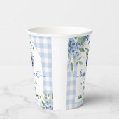 Gobelets En Papier Baby shower Berry Sweet Blueberry (Droite)