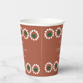 Gobelets En Papier Baby Shower Bohème Mexicaine Barro (Droite)