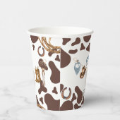 Gobelets En Papier Baby shower Cowboy (Droite)
