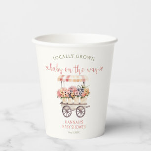 Gobelets En Papier Baby shower cultivé localement
