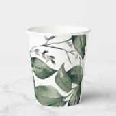 Gobelets En Papier Baby shower Cups Modèle Automne (Verso)