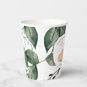 Gobelets En Papier Baby shower Cups Modèle Automne (Droite)