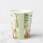 Gobelets En Papier Baby Shower Cute Baby Animals (Gauche)