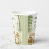 Gobelets En Papier Baby Shower Cute Baby Animals (Droite)