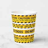 Gobelets En Papier Baby shower d'anniversaire de la construction mode (Gauche)