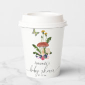 Gobelets En Papier Baby shower de champignons (Verso)