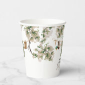 Gobelets En Papier Baby shower de chasse au canard (Droite)