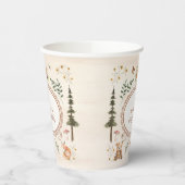 Gobelets En Papier Baby shower de créations rustiques en bois (Gauche)