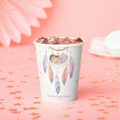 Gobelets En Papier baby shower de dragage aquarelle