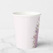 Gobelets En Papier Baby shower de jardin papillon (Droite)